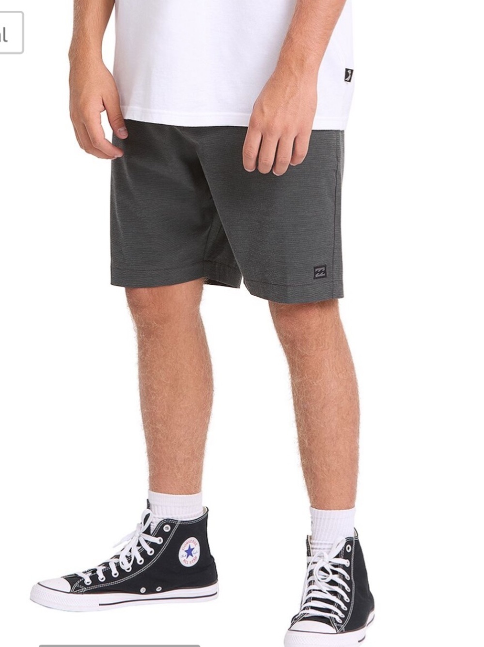 BILLABONG Crossfire Submersible 19"''
Men's Hybrid Shorts - Asphalt size 30 NWOT